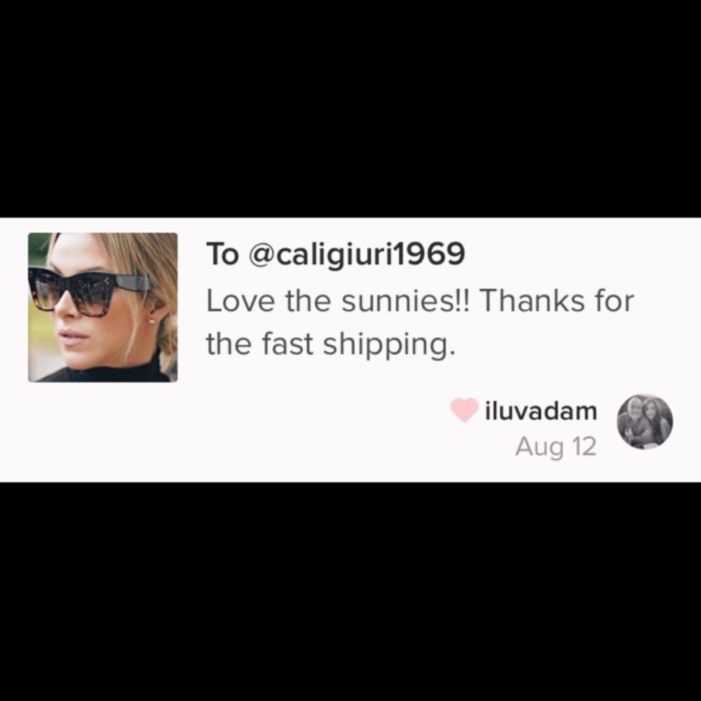 New! Black Oversized Sunglass - Picture 8 of 9